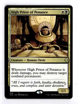 High Priest of Penance 848 Commander Legends: Battle for Baldur's Gate R MTG LP - Image 1