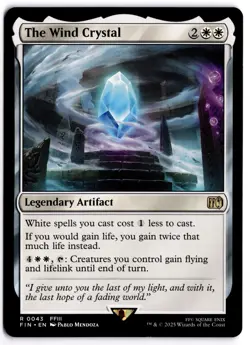 The Wind Crystal 43 Rare FINAL FANTASY Magic: The Gathering Near Mint - Image 1