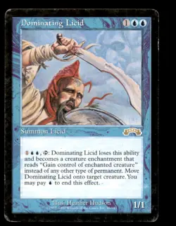 Dominating Licid LP Light Play Exodus MTG [6259] - Image 1
