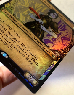 MTG Amalia Benavides Aguirre SHOWCASE FOIL The Lost Caverns of Ixalan 299 NM - Image 3