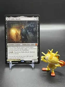 MTG Magic the Gathering Eddie Brock (55/314) Marvel's Spider-Man NM - Image 1