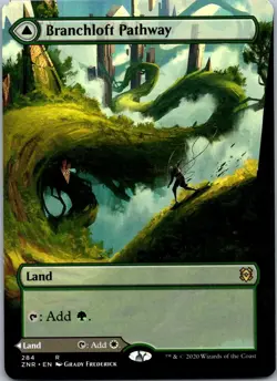 Branchloft Pathway (Borderless) R Zendikar Rising 284 NM - Image 1