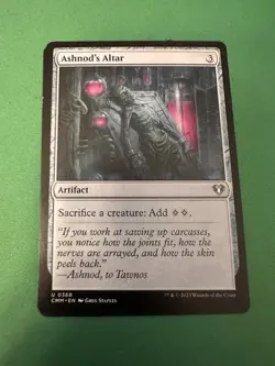 MTG - Ashnod's Altar - Commander Masters - Near Mint Uncommon CMM #368 Non Foil - Image 1
