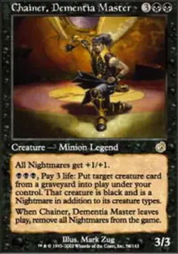 1x Chainer, Dementia Master Moderate Play MTG Magic - Kid Icarus - - Image 1