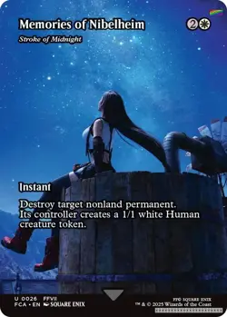 Memories of Nibelheim - Stroke of Midnight (Showcase) [FCA - 26] - NM [Foil] ... - Image 1