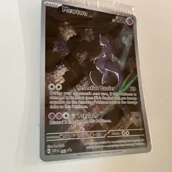 Pokemon Cards TCG Mew & Mewtwo SVP 151 052, 053 Black Star Promo NM *SEALED* - Image 4