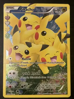 Pokemon Pikachu TCG Generations Holo Full Art Radiant Collection RC29/32 Nm - Image 1