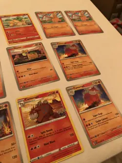 Lot Of 10 Numel and Camerupt Pokemon Cards - Image 4