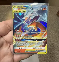 Pokemon Mini Binder Collection Charizard Tag Team GX, Art Rare, Etc 25 NM Cards - Image 3