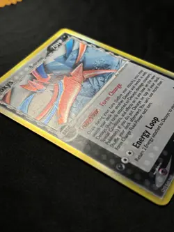 Deoxys Delta Species #3/110 EX Holon Phantoms Holo Pokemon Card - Image 1