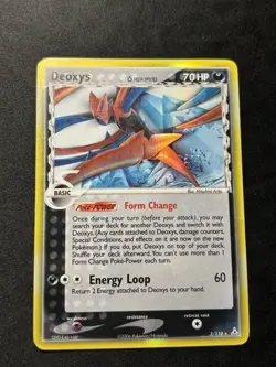 Deoxys Delta Species #3/110 EX Holon Phantoms Holo Pokemon Card - Image 5