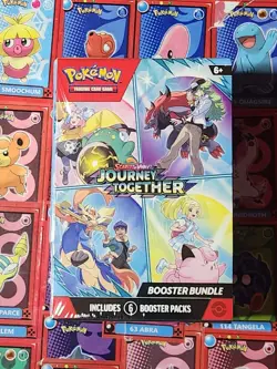 Pokemon TCG SV09 Journey Together Booster Bundle Sealed New - Image 1