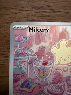 Pokemon Milcery Illustration Rare Holo 152/142 SV07: Stellar Crown English 2024 - Image 2