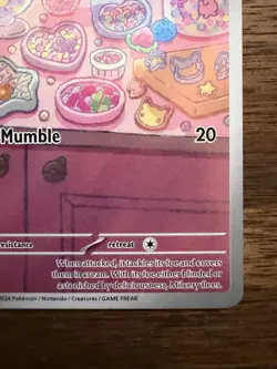 Pokemon Milcery Illustration Rare Holo 152/142 SV07: Stellar Crown English 2024 - Image 4