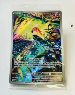 Scream Tail HOLO SVP065 Pokemon Center Stamped Black Star Promo SEALED 💎 RARE - Image 2