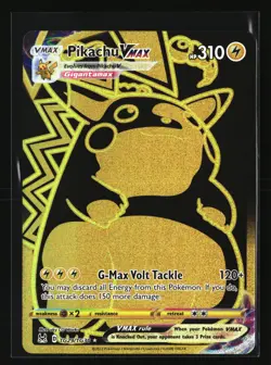 Pokemon PIKACHU VMAX TG29/TG30 Trainer Gallery (SWSH Lost Origin) NM/Near Mint - Image 1