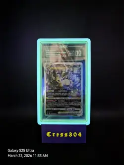 2023 Pokemon Sword Shield Crown Zenith #GG35 Full Art Leafeon VSTAR TAG 10 - Image 1