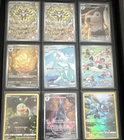 Pokemon TCG Scarlet & Violet Holo Promo Card Lot 9 Cards All Sleeved NM - Image 1