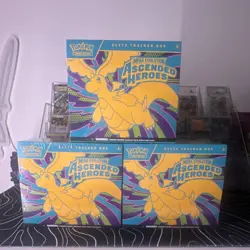 (3x!) Pokemon Mega Evolution Ascended Heroes Elite Trainer Box Lot of 3 - Image 1