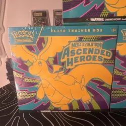 (3x!) Pokemon Mega Evolution Ascended Heroes Elite Trainer Box Lot of 3 - Image 2