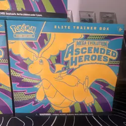 (3x!) Pokemon Mega Evolution Ascended Heroes Elite Trainer Box Lot of 3 - Image 3