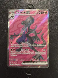 Pokemon TCG Salazzle ex Full Art UR 101/088 ME03: Perfect Order NM - Image 1
