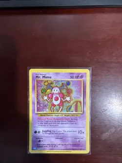 Pokemon TCG Holo CLB Mr. Mime Card 013/034 Classic Collection - Image 1