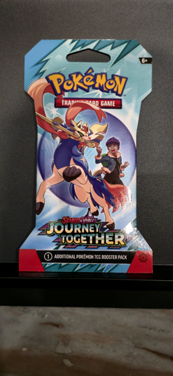 Pokemon Journey Together Sleeved Booster Pack- Auction Opportunity - Image 1