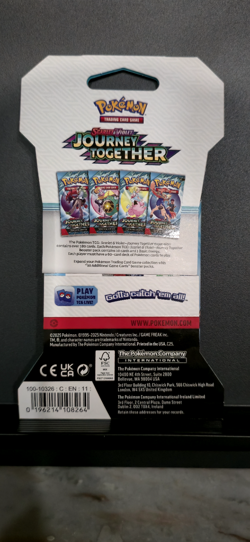 Pokemon Journey Together Sleeved Booster Pack- Auction Opportunity - Image 2