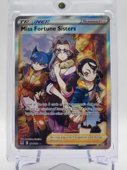 Miss Fortune Sisters Sword & Shield - Lost Origin 194/196 Holo Ultra Pokemon TCG - Image 1