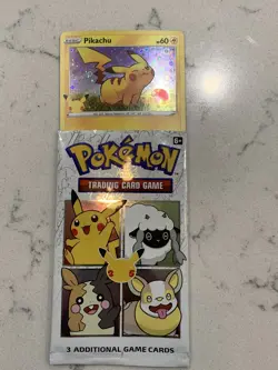 MINT Pokemon 25th Anniversary General Mills Promo Pikachu Stamped Holo Foil Card - Image 4