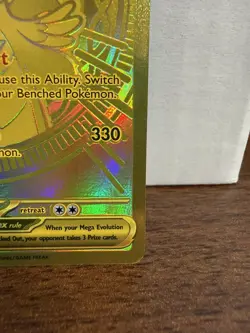 Mega Dragonite Ex 295/217 GOLD HYPER RARE POKEMON ASCENDED HERO Read Description - Image 4