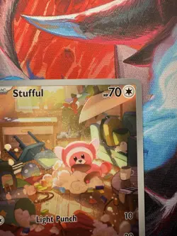 Pokemon Stufful 154/132 Me01: Mega Evolution. Full Art Holo. Free Shipping! - Image 2