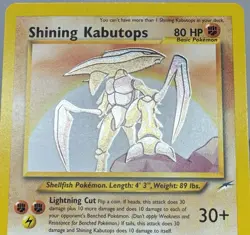 Shining Kabutops 108/105 Pokemon Neo Destiny Unlimited Holo Lightly Played - Image 4