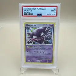 2009 Pokemon Platinum Arceus Haunter Non Holo Uncommon #41/99 PSA 9 Mint - Image 1