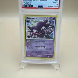 2009 Pokemon Platinum Arceus Haunter Non Holo Uncommon #41/99 PSA 9 Mint - Image 3