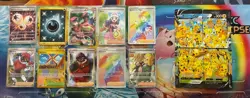 Pokemon Card Lot Full Art Alt Art Fire Pikachu Dawn - Image 1