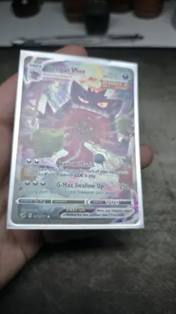 Pokemon Gengar VMAX Alternate Art Secret Rare Fusion Strike Holo 271/264 - Image 3