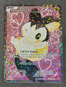 Pokemon Emolga Full Art Legendary Treasures: Radiant Collection RC23/RC25 - NM - Image 1