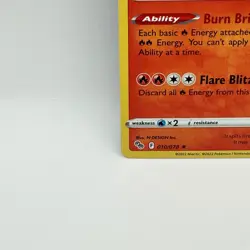 Pokemon GO Charizard 010/078 Rare Holo Rare Fire Type Stage 2 Pokemon Card 2022 - Image 5