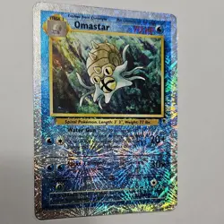 Pokemon Omastar 70HP Uncommon Legendary Collection 58/110 Stage 2 Reverse Holo - Image 1