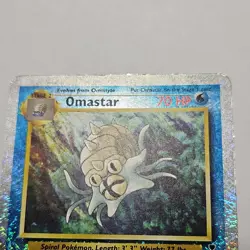 Pokemon Omastar 70HP Uncommon Legendary Collection 58/110 Stage 2 Reverse Holo - Image 3