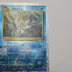 Pokemon Omastar 70HP Uncommon Legendary Collection 58/110 Stage 2 Reverse Holo - Image 4