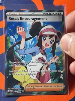 Rosa's Encouragement 114/88 Perfect Order ENGLISH Full Art Pokemon TCG - Image 1