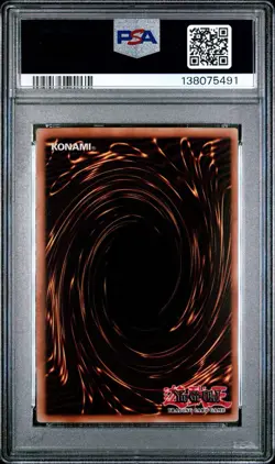 2003 Yu-Gi-Oh! Mask of Restrict Labyrinth of Nightmare LON 1st Ed Ultra PSA 7 - Image 2