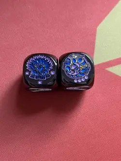 Amanda Lapalme Mana Moon Art Metal Dice Shaddoll Yugioh - Image 3