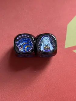 Amanda Lapalme Mana Moon Art Metal Dice Shaddoll Yugioh - Image 4