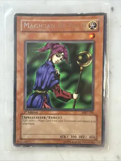 Magician of Faith MRD-036 Metal Raiders 1st Edition Moderately Played Condition - Image 1