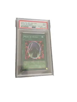 PSA 9 YU-GI-Oh! Mask of Dispel LON-017 1st Edition Labyrinth of Nightmare MINT - Image 1