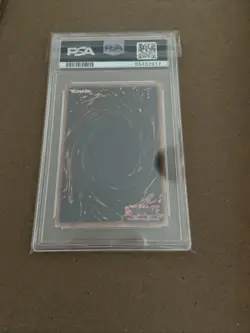 2002 Yu-Gi-Oh MRL-003 Black Pendant Magic Ruler 1st Ed Super Rare PSA Mint 9 - Image 2